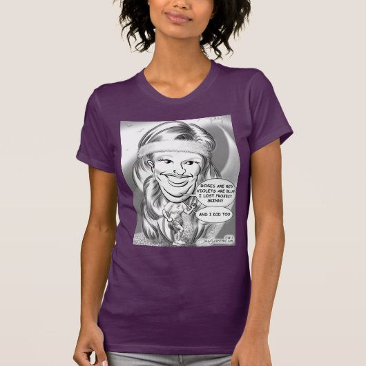 Strafkarikatur-T - Shirt 13a (Vorderseite)