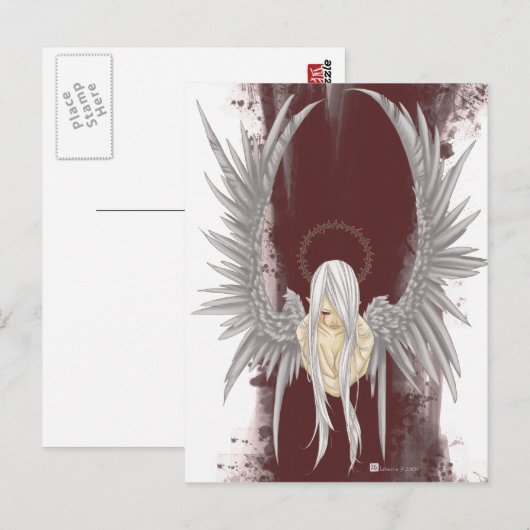 Strafkarte Postkarte (Vorne/Hinten)