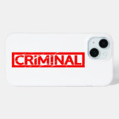 Strafrechtliche Briefmarke Case-Mate iPhone Hülle (Rückseite (Horizontal))