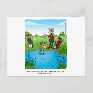 Strafstoß Postkarte