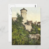 Straft Tower, Rothenburg (d.h. ob der Tauber), Bav Postkarte (Vorne/Hinten)