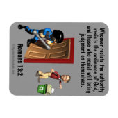 Strafverfolgung Magnet (Horizontal)