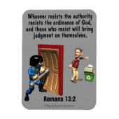 Strafverfolgung Magnet (Vertikal)