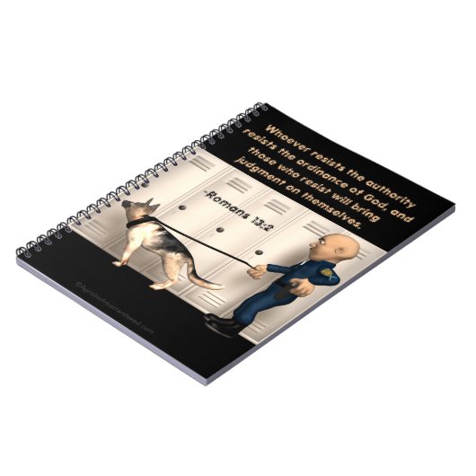 Strafverfolgung Notizblock (Linke Seite)