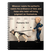 Strafverfolgung Notizblock (Vorderseite)