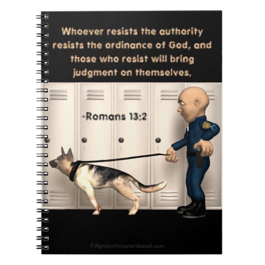 Strafverfolgung Notizblock (Vorderseite)