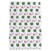 Strafverfolgung Weihnachten Mittlere Geschenktüte (Rückseite)