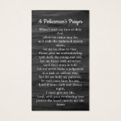 Strafverfolgungsbeerdigung Gedenkwagen (Rückseite)