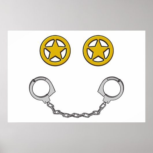 Strafverfolgungslächeln Poster (Vorne)