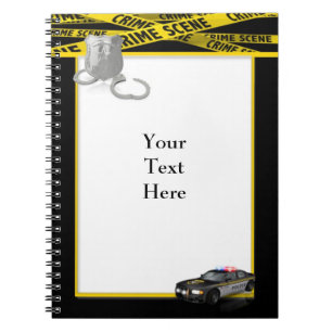 Strafverfolgungsnotiz Notizblock