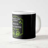 Strafvollzugsbeamte Jumbo-Tasse (Vorderseite Rechts)