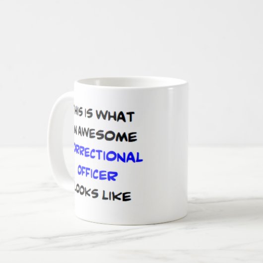 Strafvollzugsbeamte, phantastisch kaffeetasse (Vorderseite Links)