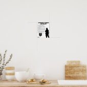 Strafvollzugsbeamte Poster (Küche)