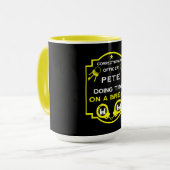 Strafvollzugsbeamte Tasse (Vorderseite Links)