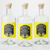 Strafvollzugsbeamtenruhestand Alkoholflaschenetikett (Flaschen)