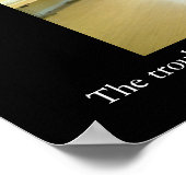 Strafvollzugsbehörde Motivierend/motivierend Poster (Ecke)