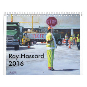 Strahl Hassard Kalender-Grafik 2016 Kalender