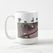 Strahl im Baumhausfenster Kaffeetasse (Links)