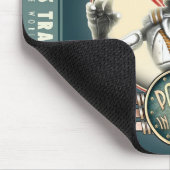 Strahl-O-Zap Retro Roboter-Mausunterlage Mousepad (Ecke)