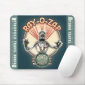 Strahl-O-Zap Retro Roboter-Mausunterlage Mousepad (Mit Mouse)
