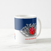 Strahl Semko die WÜRFEL Mann-Tasse Kaffeetasse (VorderseiteRechts)