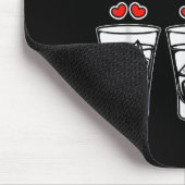 Strahle Deinen Stil Liebe Und Valentinstag Edition Mousepad (Ecke)
