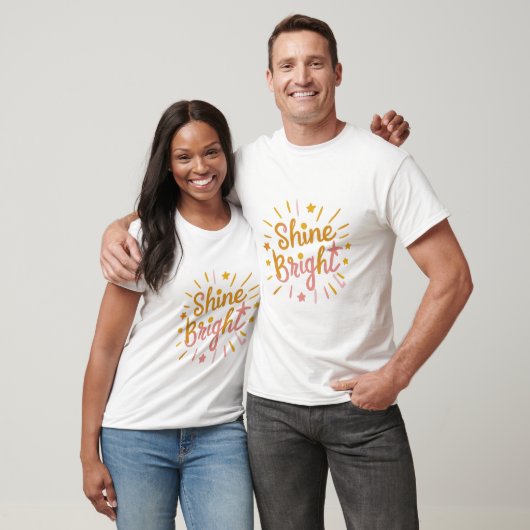 Strahle Hell – Energetisches & Positives Design T-Shirt (Unisex)