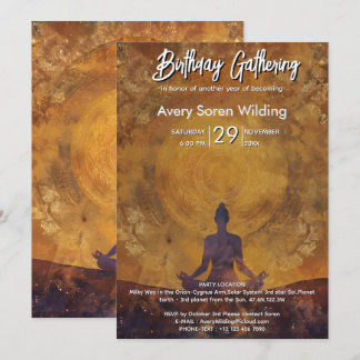 Strahlen Anwesenheit | Meditations Licht Design Einladung