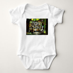 Strahlen Baby Strampler