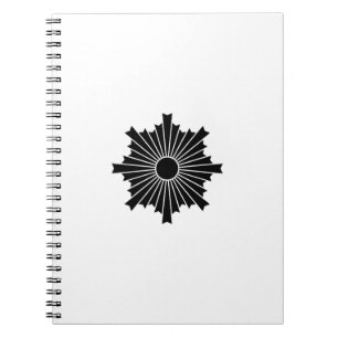 Strahlen der aufgehenden Sonne Notizblock