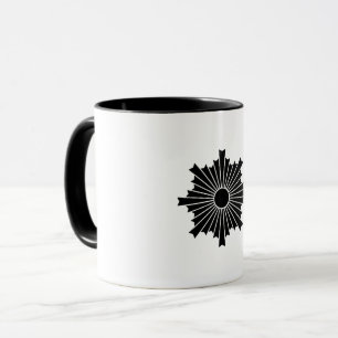 Strahlen der aufgehenden Sonne Tasse
