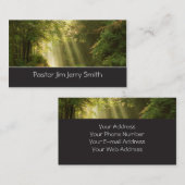 Strahlen der beruflichen Geschäftskarte des Visitenkarte (Vorne/Hinten)