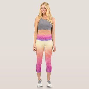 Strahlen der Blüte Capri Leggings