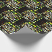 Strahlen Geschenkpapier (Ecke)
