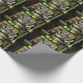 Strahlen Geschenkpapier (Ecke)