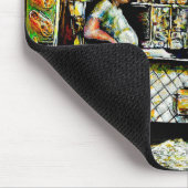 Strahlen Mousepad (Ecke)