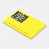 Strahlen Post-it Klebezettel (angewinkelt)