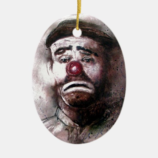 Strahlen Sie Kelly-Clown Art.jpg aus Keramikornament (Vorne)