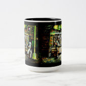 Strahlen Zweifarbige Tasse (Mittel)