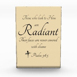 Strahlend in ihm fotoblock