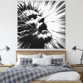 strahlend leinwanddruck (Insitu (Schlafzimmer))