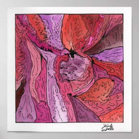 Strahlend Poster (Vorne)