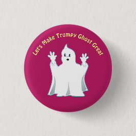 Strahlend süßer Trumpy-Geist Button