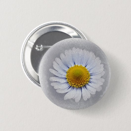 strahlend weiß button (Vorne & Hinten)