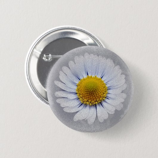 strahlend weiß button (Vorne & Hinten)