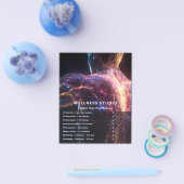 Strahlende Aktuelle Aura Energie Flyer (Einzeln)