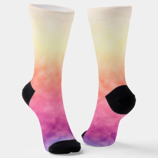 Strahlende Blüte Socken (Gewinkelt)
