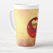 Strahlende ewige Liebe Milchtasse (Linke Ecke)