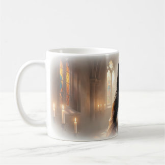 Strahlende Kapellenbraut der Gnade Porträt Tasse