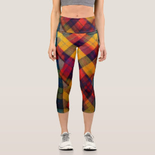 Strahlende Rebellion High-Waisted Capris